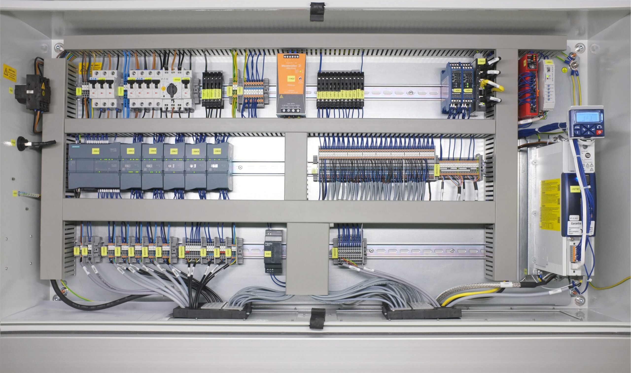 Schaltschrank einer Sondermaschine